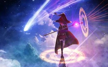 Fondo de Pantalla Animado Megumin Maga de KonoSuba⭐️ en Movimiento