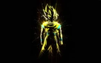 Fondo de Pantalla Animado Goku SSJ2 de Dragon Ball 🔥 en Movimiento
