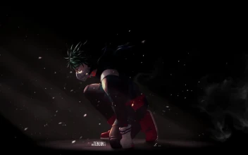 Fondo de Pantalla Animado Midoriya de My Hero Academia ⭐️ en Movimiento