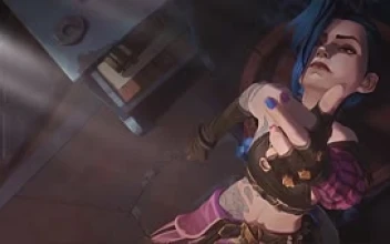 Fondo de Pantalla Animado de Jinx de Arcane 🎆 en Movimiento