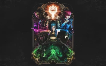 Fondo de Pantalla Animado Silco Vi  Jinx de Arcane ✨ en Movimiento