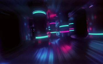 Stock Pink Vynil Loop