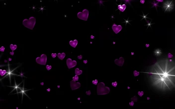 Hearts Black Screen Video Effects Light Effect Video Kinemaster Template Status Background