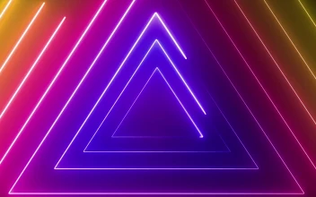 Animated Video Background Colorful Saber Lighting Frame for Edits Background video effects