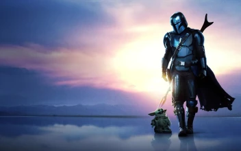 HD The Mandalorian and Baby Yoda