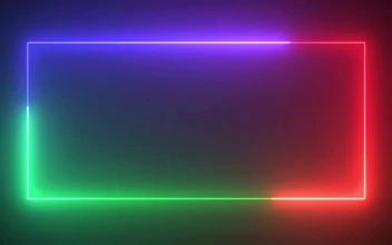 3 color Neon frame Video Background lyric video Frame for Edits Background video effects