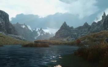 Elder Scrolls V Skyrim Heavily Modded Scene 1080p
