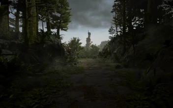 Forest Scene What Remains of Edith Finch