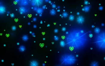 583 Hearts Black Screen Video Effects Light Effect Video Kinemaster Template Status Background