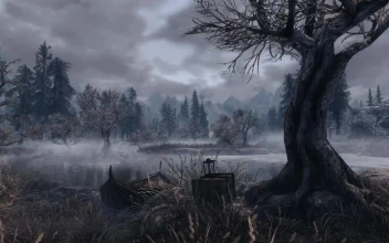 Forest of Ghosts Skyrim SE HD