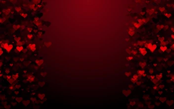Dark Red Hear Romantic Motion graphics Video Background Text Holder love wedding graphics