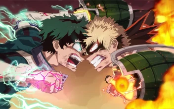 HD My Hero Academia Midoriya vs Bakugo