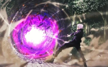 HD Satoru Gojo Hollow Purple Jujutsu Kaisen