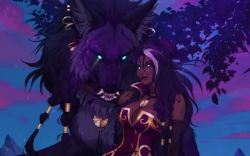 PC Worgen Lady WOW Free