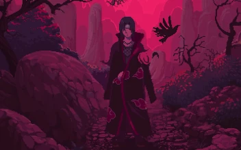 PC Pixel Itachi Uchiha Free