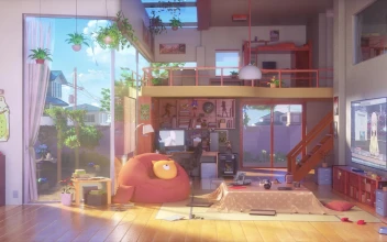 PC Anime Living Room Free