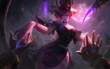 PC Blood Moon Evelynn LOL Free