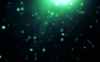 PC Green Particles 4k Free