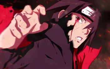PC Itachi Uchiha Flames Free