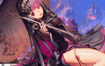 PC Umbrella Anime Girl Free