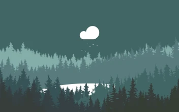 PC Flat Snow Cloud Free