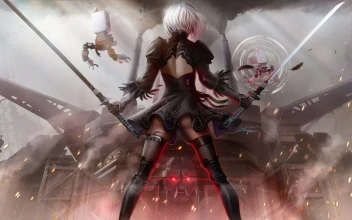 PC Robot Standoff Nier Automata Free