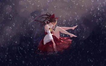 PC Hakurei Reimu Falling Free