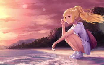 PC Lillie at the Beach Pokemon Free