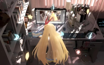 PC  Video Edit Anime Girl Free