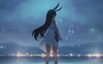 PC Fireworks Bunny Girl Free