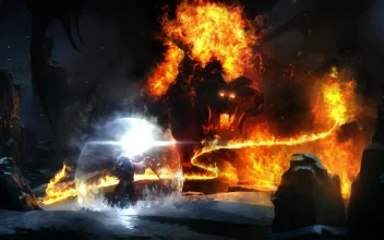 PC Balrog Fight LOTR Free