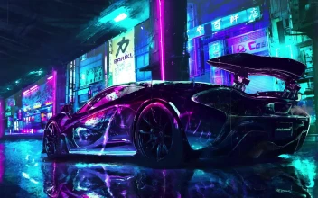 PC McLaren Raining Night Free
