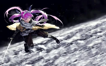 4K Minato Aqua Samurai Virtual Youtuber For PC