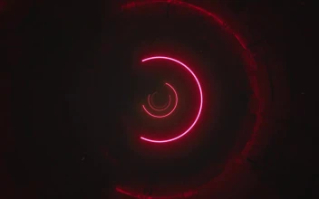 HD Video Red Vj Tunnel Loop Video Video Background