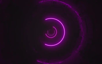HD Video Purple Vj Tunnel Loop Video Video Background