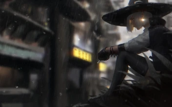 PC HD Storm Coming Again Live Anime Wallpaper