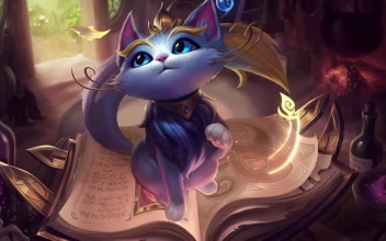 PC HD Yuumi The Magical Cat Live Anime Wallpaper