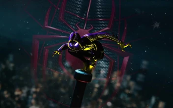 PC Desktop Neon Spiderman
