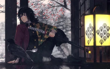 PC Desktop Giyu Tomioka Demon Slayer Kimetsu No Yaiba