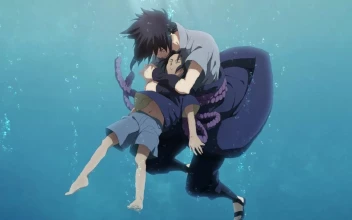 PC Desktop Sasuke Uchiha Drowning