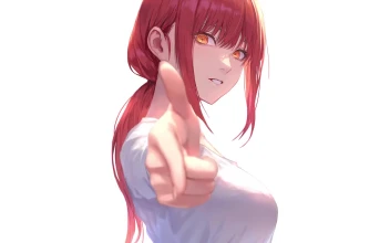 PC Desktop Makima Bang Chainsaw Man 1080p