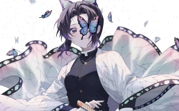 PC Desktop Kimetsu No Yaiba Cybust Shinobu Kocho PC Desktop 1080p