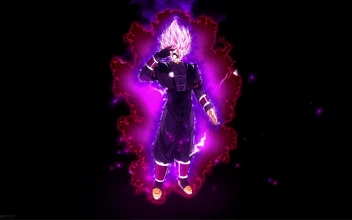 PC Desktop Super Saiyan Rose Goku Black 8