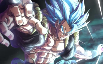 PC Desktop Dragon Ball Gogeta 2022 Cybust Blue PC Desktop 1080p