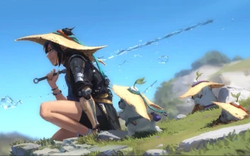 Water Swords Woman