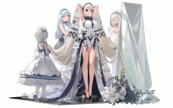 1920x1080 ver Weddin Makeup Live Anime Wallpaper