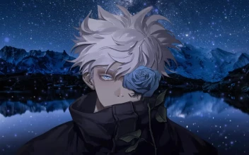 Satoru Gojo Rose Blue Jujutsu Kaisen HD For PC