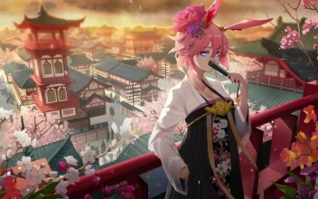 Yae Sakura Cherry Blossom Honkai Impact 3rd HD For PC