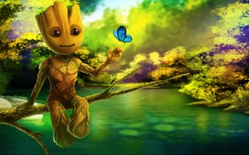 Baby Groot Guardians Of The Galaxy HD For PC