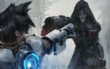 Tracer Vs Reaper Overwatch HD For PC